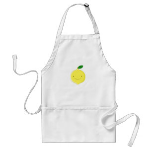 Cute Cartoon Lemon Adult Apron