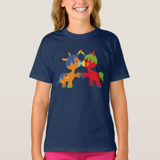 Cute Cartoon LGBTQIA Unicorns Children's T-Shirt