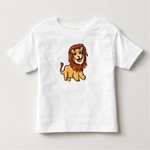Cute Cartoon Lion Baby T-Shirt - Adorable Safari A