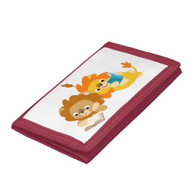 Cute Cartoon Lion Readers Wallet (Bottom)