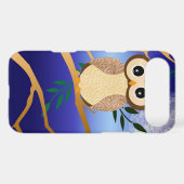 Cute cartoon midnight owl Case-Mate iPhone case (Back (Horizontal))