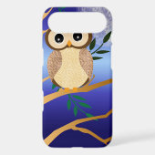 Cute cartoon midnight owl Case-Mate iPhone case (Back)