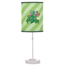 Cute Cartoon Momma Turtle and her Babies Table Lamp