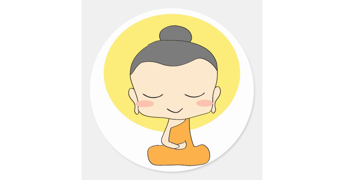 Baby Buddha Sticker