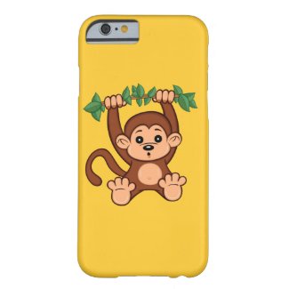 Cute Cartoon Monkey iPhone 6 Case