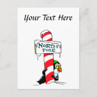 Cute Cartoon North Pole Penguin