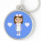 Cute Cartoon Nurse & Hearts Customizable