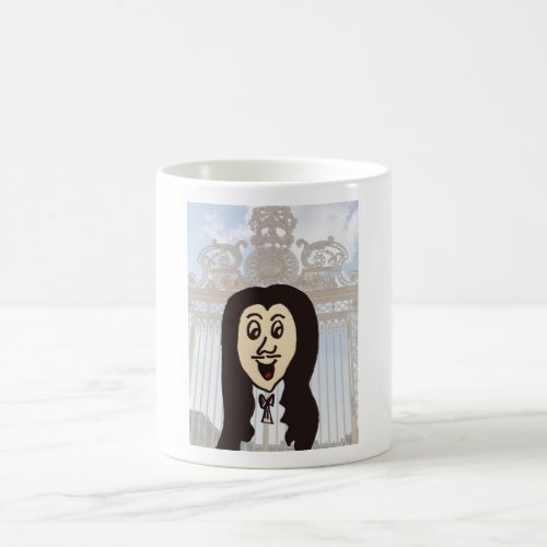 Cute Cartoon of Louis IVX Coffee Mug