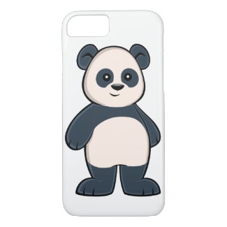 Cute Cartoon Panda iPhone 7 Case