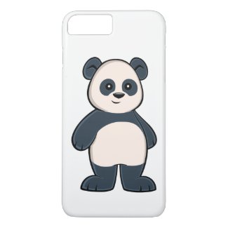 Cute Cartoon Panda iPhone 7 Plus Case