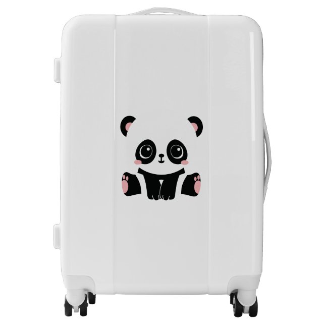Cute cartoon panda luggage (Front)