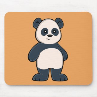 Cute Cartoon Panda Mouse Pad