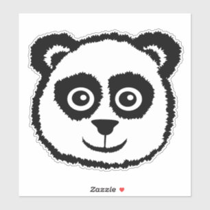 Cute Cartoon Panda Sticker
