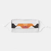 Cute Cartoon Penguin Animal Character Adult Cloth Face Mask (Front, Folded)