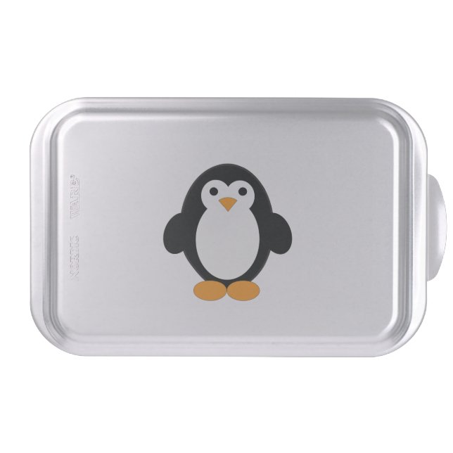 Cute Cartoon Penguin Cake Pan (Front)