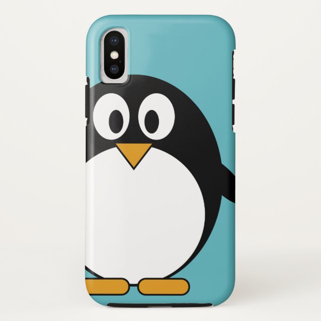 Cute Cartoon Penguin Case-Mate iPhone Case (Back)