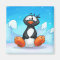 cute cartoon penguin Magnet