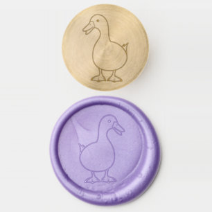 Cute Cartoon Pet Duck Wax Seal Stamp