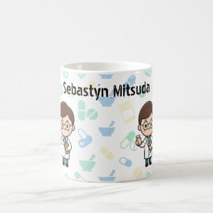Cute Cartoon Pharmacist Personalized Mug Custom