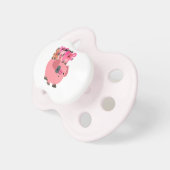 Cute Cartoon Pig Carrying Piglets Pacifier (Front Right)
