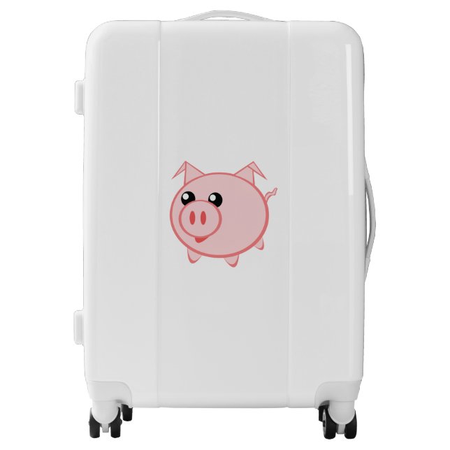 Cute cartoon pig luggage (Front)