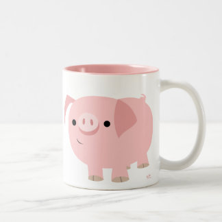 Cute Cartoon Pig Mug