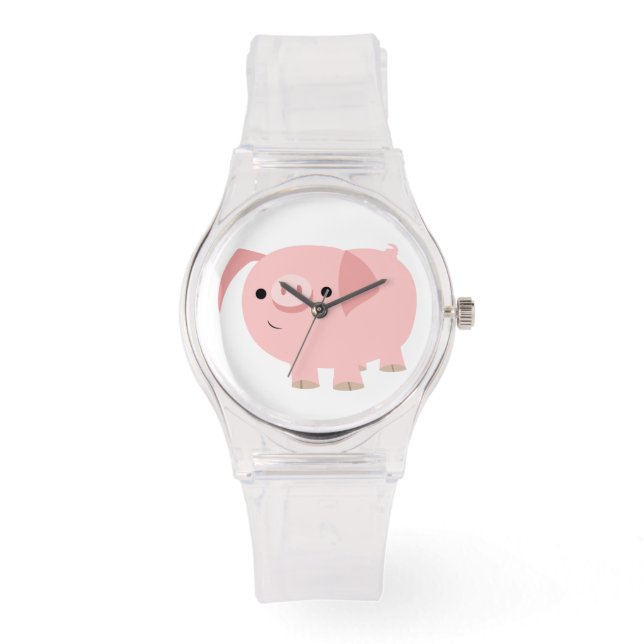 Cute Cartoon Pig Watch (Front)