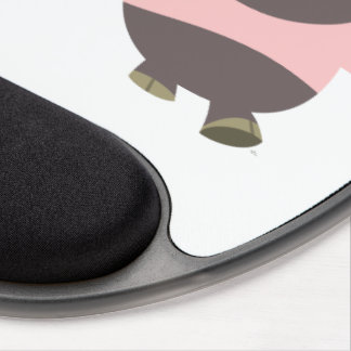 Cute Cartoon Pigs On a Walk Gel Mousepad