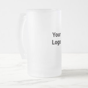 CUTE CARTOON PINK GENOME FROSTED GLASS BEER MUG