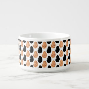 Cute Cartoon Pinto and Black Beans Bowl