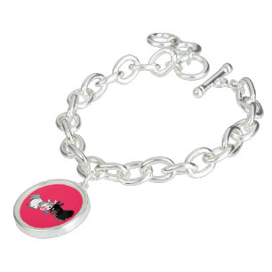 Cute Cartoon Ponies Standoff Charm Bracelet