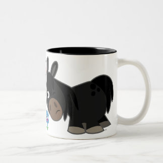 Cute Cartoon Ponies Standoff  Mug