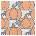 Cute Cartoon Pumpkin Pattern Fabric