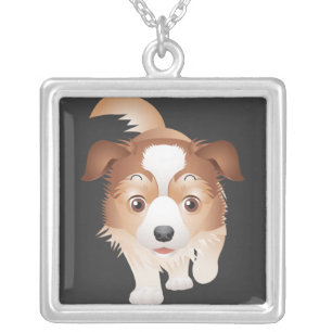 Cute Cartoon Puppy Necklace