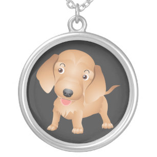 Cute Cartoon Puppy Necklace