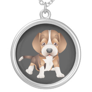Cute Cartoon Puppy Necklace