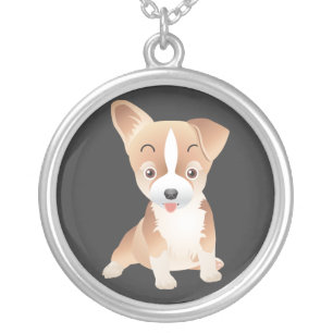 Cute Cartoon Puppy Necklace