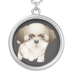 Cute Cartoon Puppy Necklace