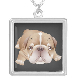 Cute Cartoon Puppy Necklace