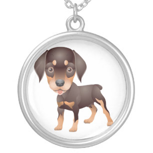 Cute Cartoon Puppy Necklace