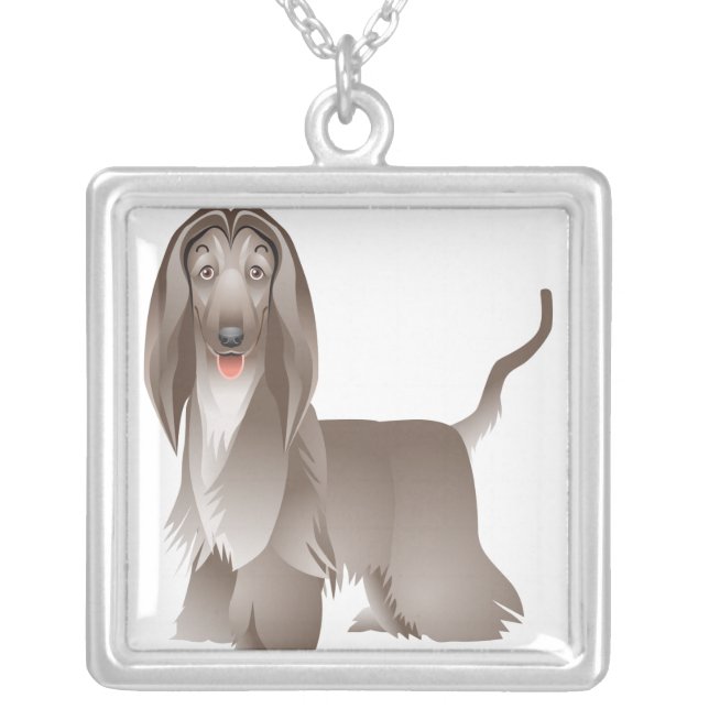 Cute Cartoon Puppy Necklace (Front)