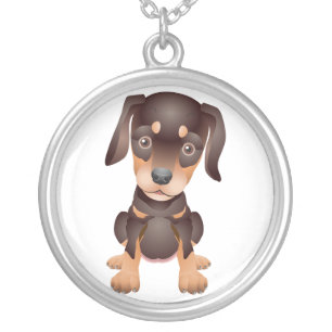 Cute Cartoon Puppy Necklace