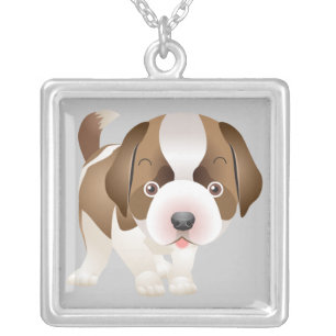 Cute Cartoon Puppy Necklace