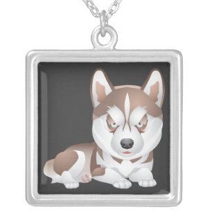 Cute Cartoon Puppy Necklace