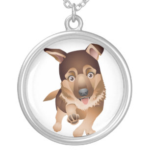 Cute Cartoon Puppy Necklace