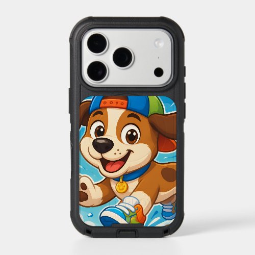 Cute Cartoon Puppy iPhone 17 Pro Case