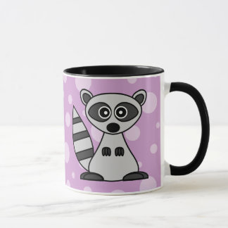 Cute Cartoon Raccoon Mug