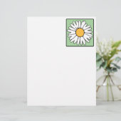Cute Cartoon Retro Daisy Spring Garden Flower (Standing Front)