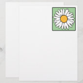 Cute Cartoon Retro Daisy Spring Garden Flower (Front/Back)