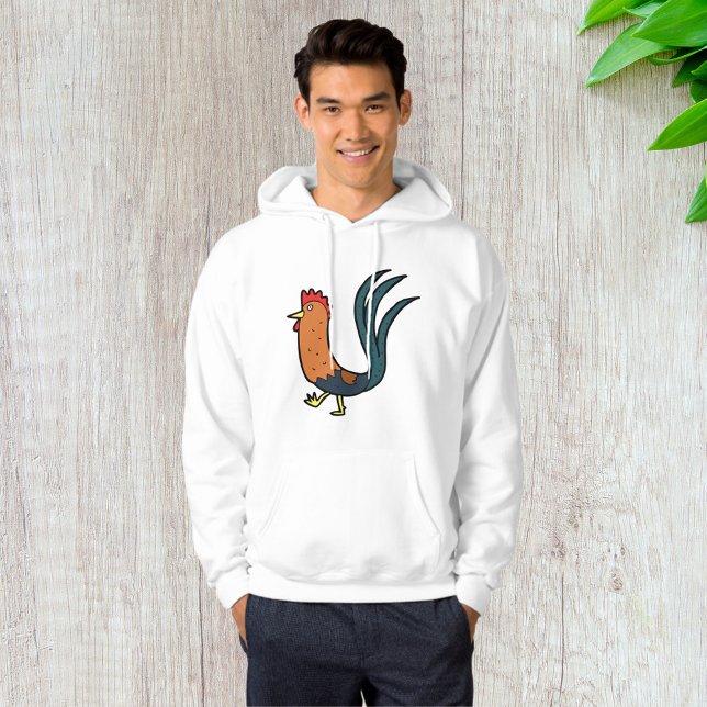 Cute Cartoon Rooster Hoodie (Creator Uploaded)